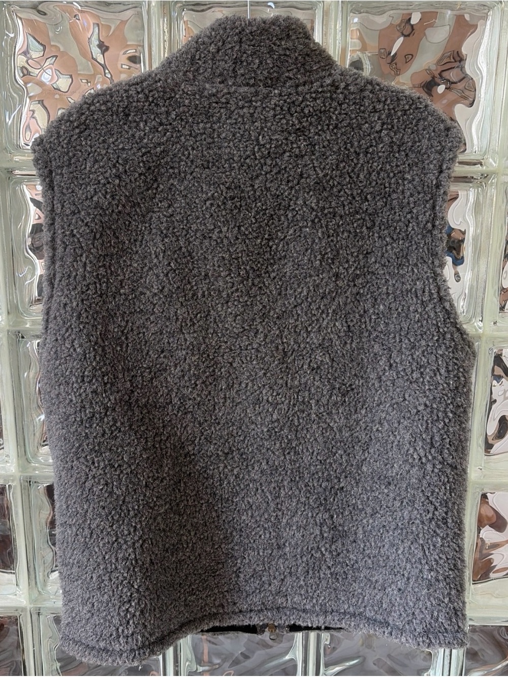 Best Made Co Wool Fleece Zip Vest Gray Size Large Pre Duluth New York - Picture 4 of 9